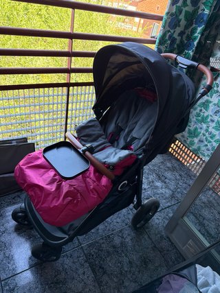 Silla de paseo Kinderkraft con bolso, saco termico