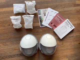Sacaleches Eléctrico Manos Libres Momcozy M6 Blanc