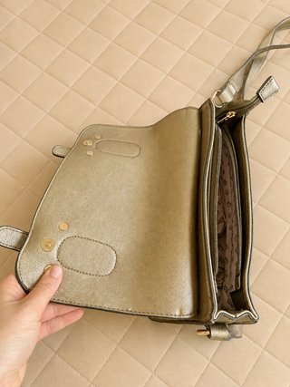Bolso Bandolera Gianluca Metalizado Vintage