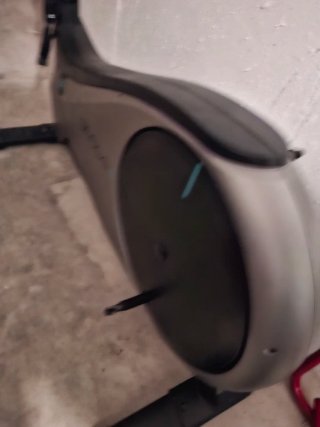 Bicicleta Elíptica Plataforma Negra