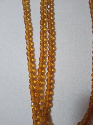 Collar de bolas ámbar