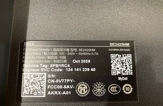 Monitor Dell 24 FHD IPS 100Hz