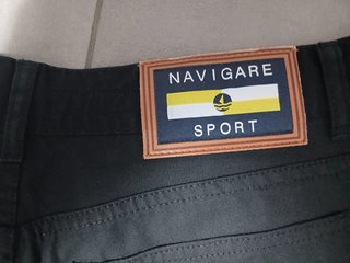 Pantaloni Navigare Sport Uomo Taglia 48 Cotone