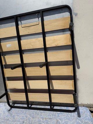 Somier 150x190cm Metal y Madera