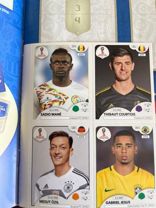 Álbum Mundial Rusia 2018 Panini