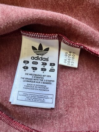 Raro Vestido Chaqueta Adidas Firebird Monogram
