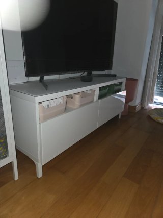 Mueble TV blanco