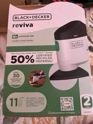 Lijadora Black+Decker triangular