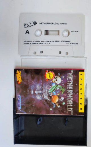 Juego Spectrum ZX Netherworld Hewson