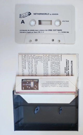 Juego Spectrum ZX Netherworld Hewson