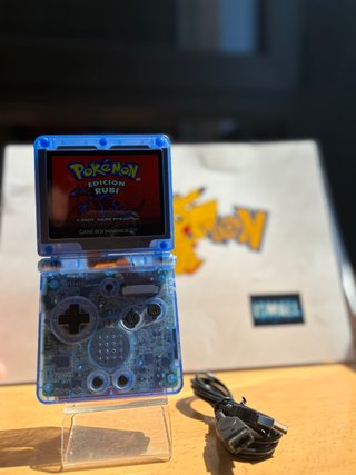 Game Boy Advance SP Pokémon Edición Lucario IPS5