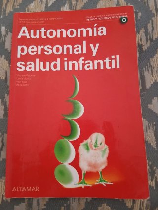 Libro(Autonomía personal y salud infantil)