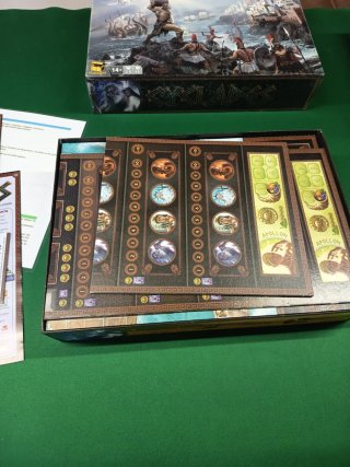 Cyclades con todas las expansiones y extras