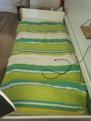Cama individual 90x200cm madera