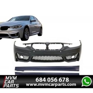 Pack Frontal M3 y taloneras para BMW Serie 3 F30