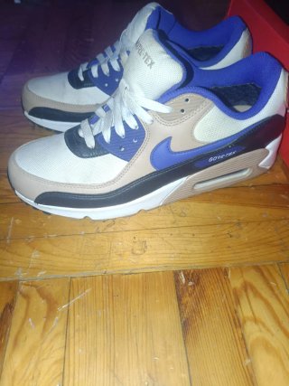Nike Air Max 90 GORE-TEX Beige/Azul  Nike original