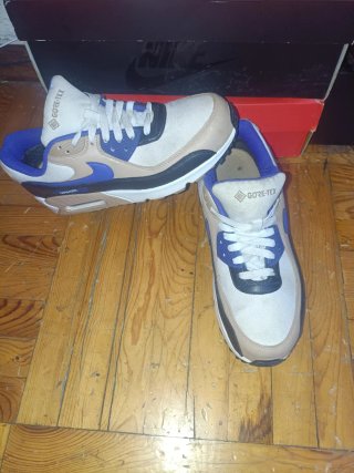 Nike Air Max 90 GORE-TEX Beige/Azul  Nike original