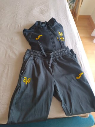 Chándal Joma Villarreal CF Gris y Amarillo