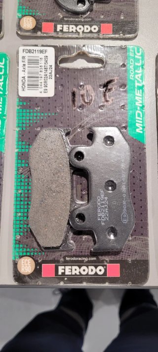 Pastillas Freno Ferodo FDB2196EF Honda Suzuki