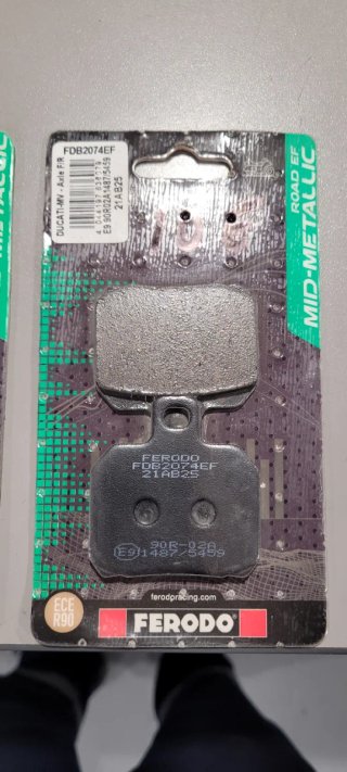 Pastillas Freno Ferodo FDB2196EF Honda Suzuki