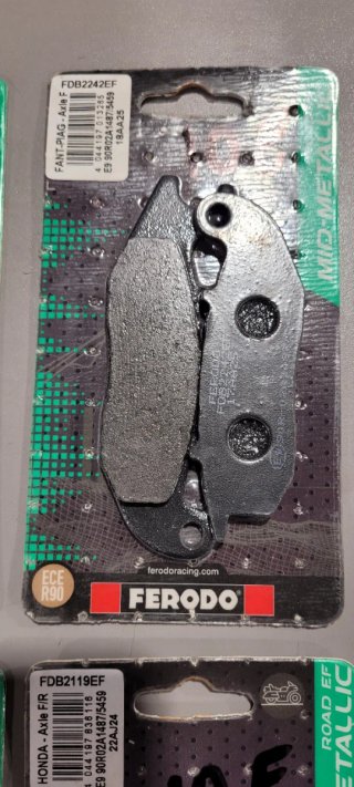 Pastillas Freno Ferodo FDB2196EF Honda Suzuki