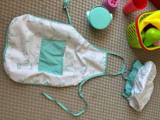 Cocinita de juguete con accesorios