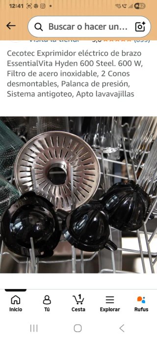 Exprimidor Cecotec