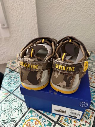 Sandalias cangrejeras camuflaje verano talla 39