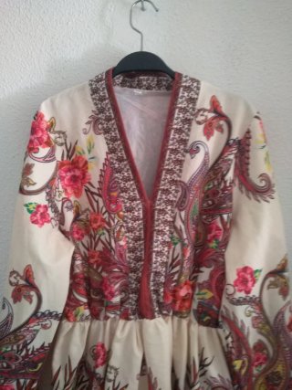 Vestido estampado floral