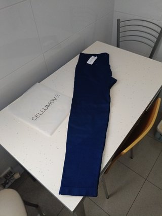 Leggins anticelulíticos Cellumove azul talla única