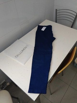 Leggins anticelulíticos Cellumove azul talla única