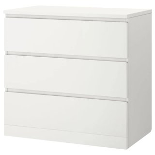 Cómoda Malm Ikea Blanca