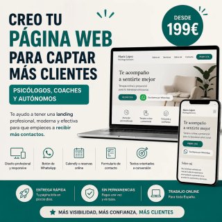 Servicio página web Psicología