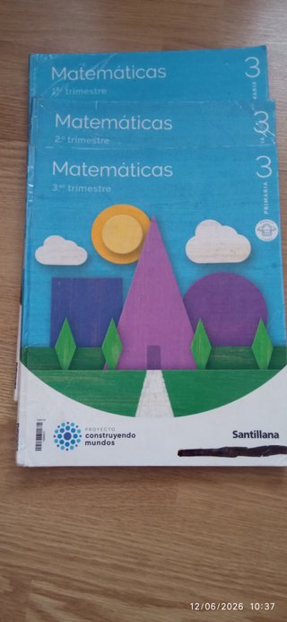 Mates 3 Primaria Mochila ligera 3er trimestre