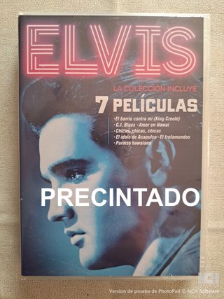 DVD ELVIS COLECCION 7 PELICULAS