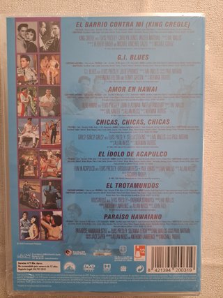 DVD ELVIS COLECCION 7 PELICULAS