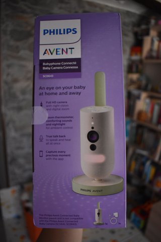 Cámara Vigilabebés Philips Avent con App