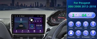 Radio Android Carplay Peugeot 208/2008