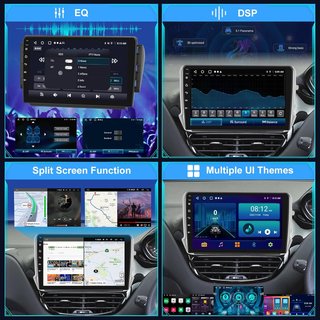 Radio Android Carplay Peugeot 208/2008