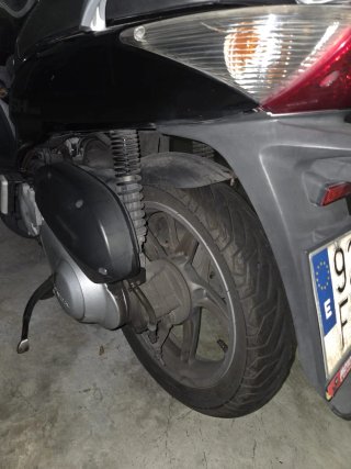 Honda SH125i 2007 Negra