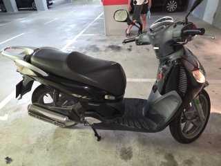 Honda SH125i 2007 Negra