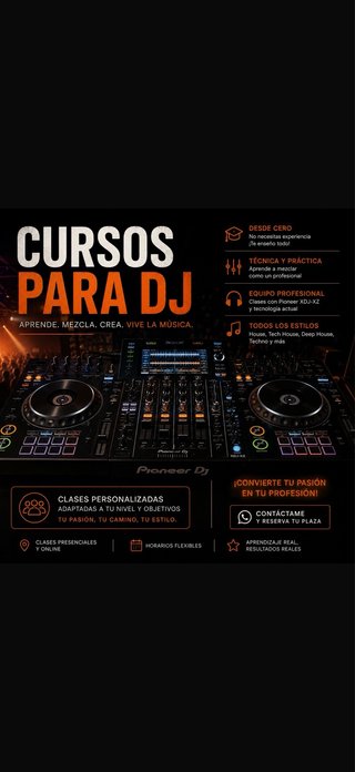 Cursos DJ Principiante/Intermedio