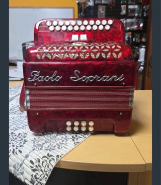 Acordeón / Melodeon Paolo Soprani G/C Diatónico