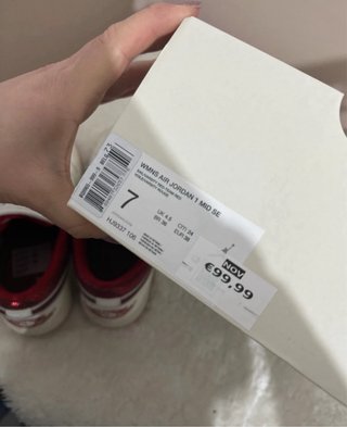 Nike Jordan Donna Bianche Rosse