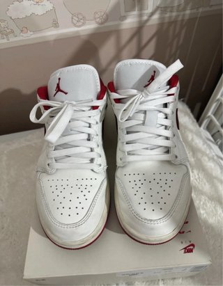 Nike Jordan Donna Bianche Rosse
