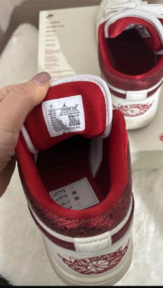 Nike Jordan Donna Bianche Rosse