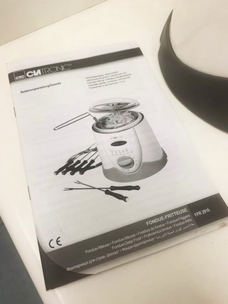 FREIDORA FONDUE CLATRONIC FFR 2916