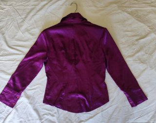 Camisa Rinascimento Morada Talla S