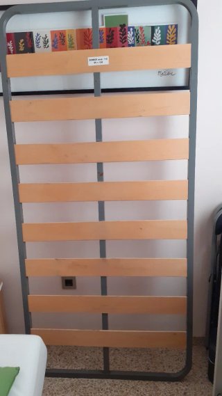 Somier 90x190 con patas 30cm