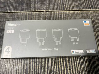 Enchufe inteligente WiFi SONOFF S60TPF , 4pzs